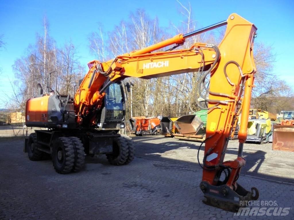Hitachi ZX 170 W-5 B Bageri na kotačima