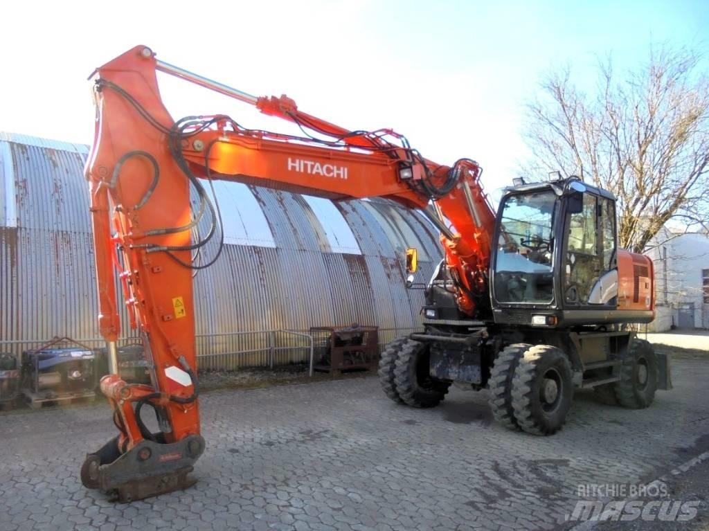 Hitachi ZX 170 W-5 B Bageri na kotačima