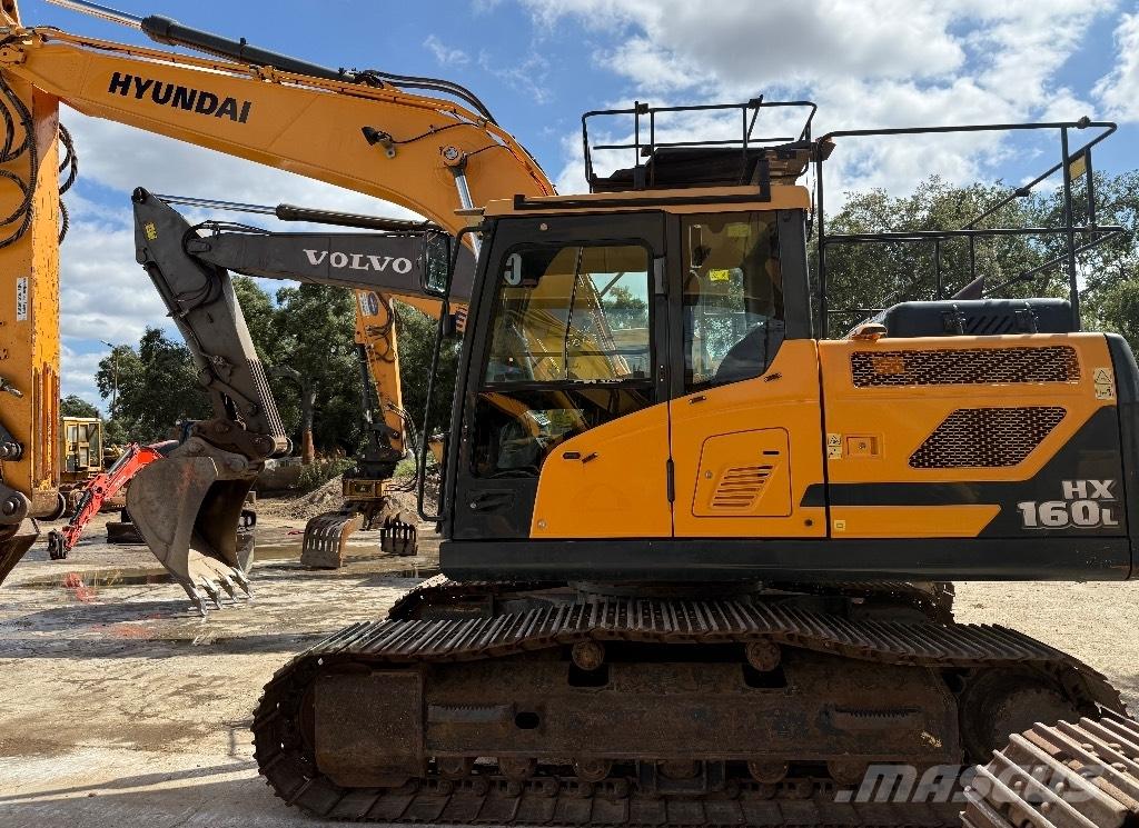 Hyundai HX 160 L Bageri gusjeničari