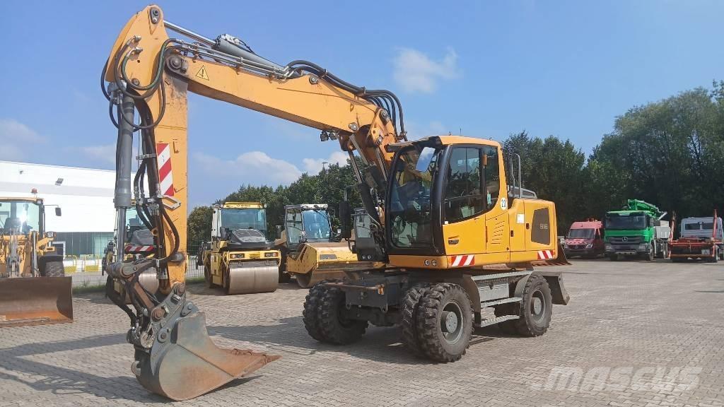 Liebherr A 916 Bageri na kotačima