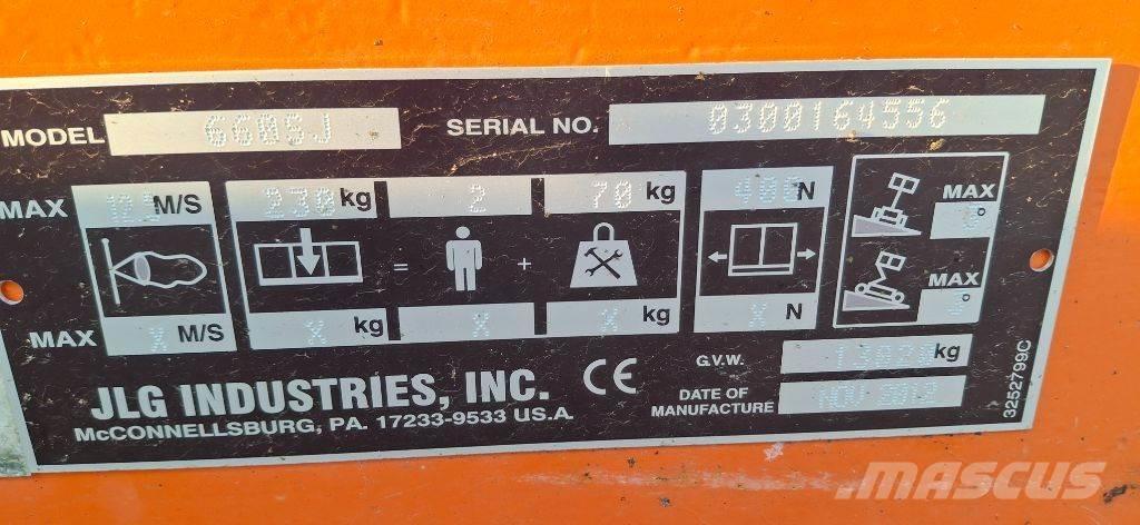 JLG 660 SJ Teleskopske podizne platforme