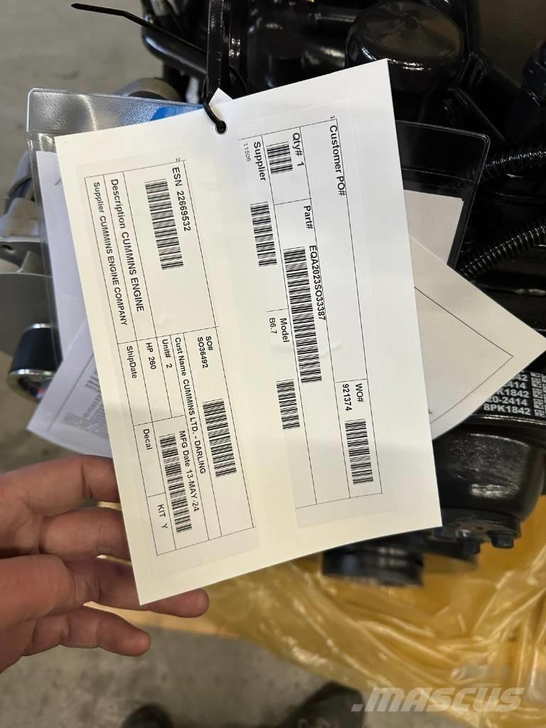 Cummins B6.7 FR95884 Poljoprivreda – ostalo