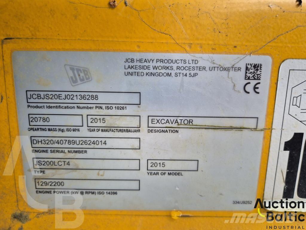 JCB JS 200 LC T4 Bageri gusjeničari