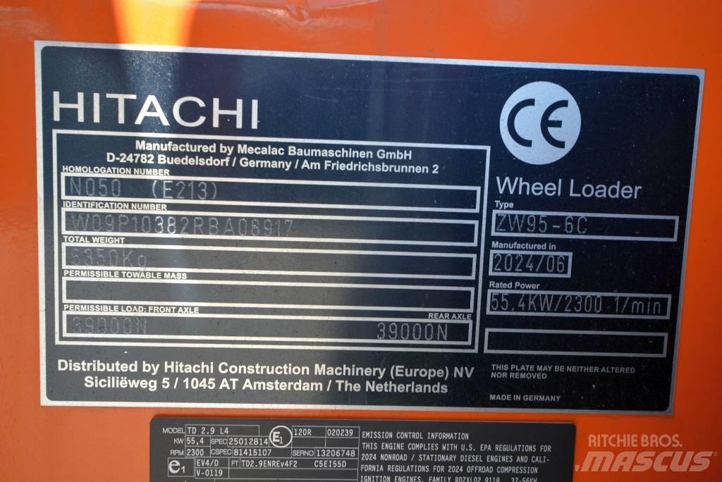 Hitachi ZW 95-6 C Utovarivači na kotačima