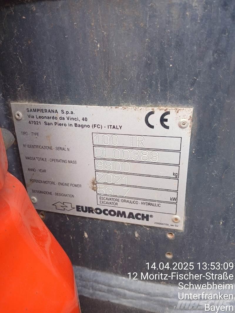 Eurocomach 100TR Mini bageri <7t