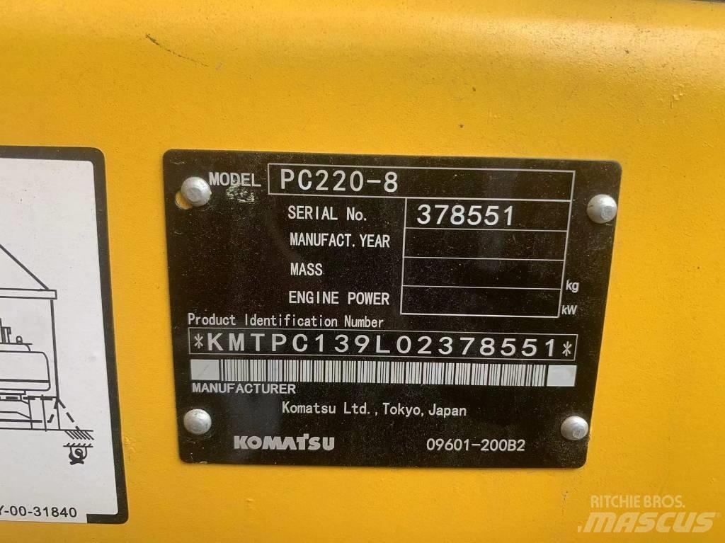 Komatsu PC 220-8 Bageri gusjeničari