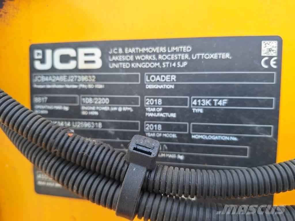 JCB 413 K Utovarivači na kotačima