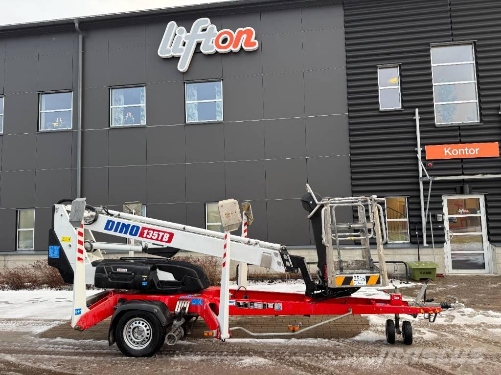 Dino 135 TB Vučne prikolice se podiznom košarom