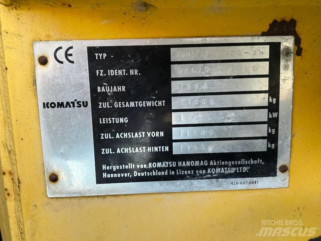 Komatsu WA 420 Utovarivači na kotačima