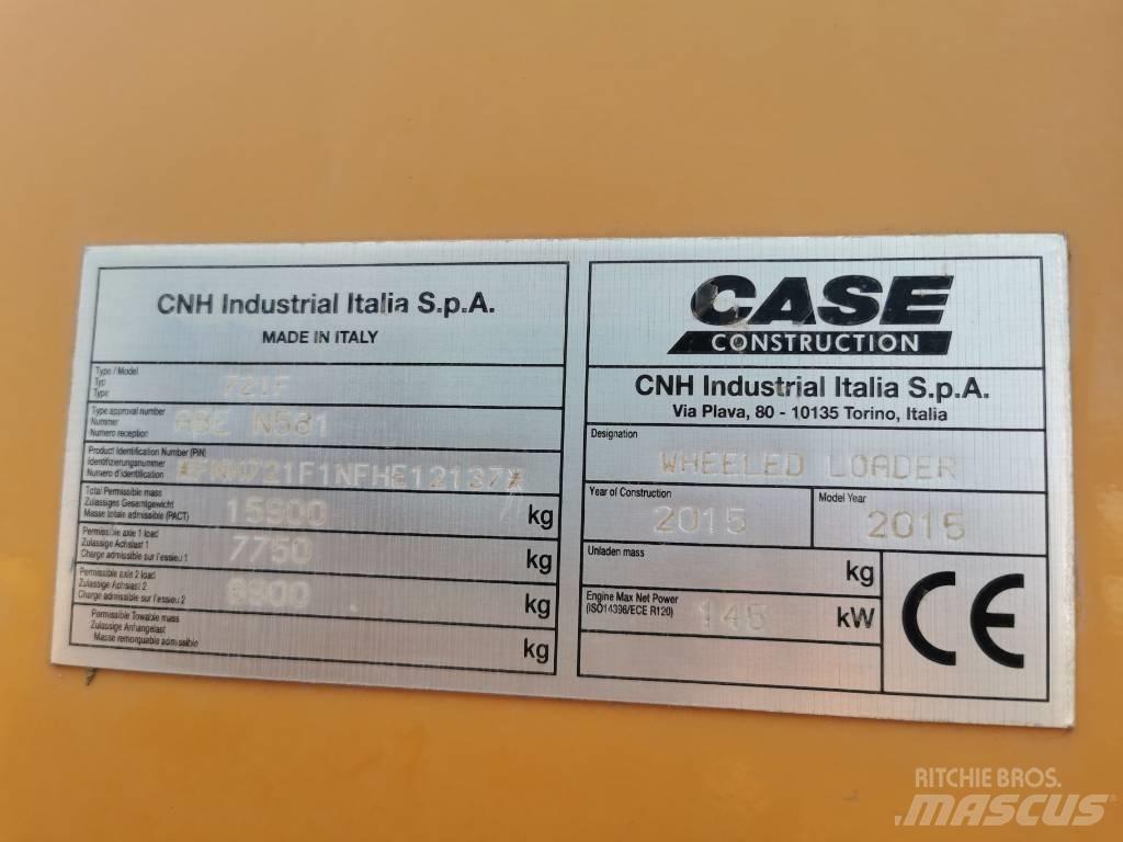 CASE 721F Z-Bar Utovarivači na kotačima