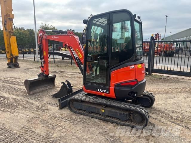 Kubota U 27-4 Mini bageri <7t