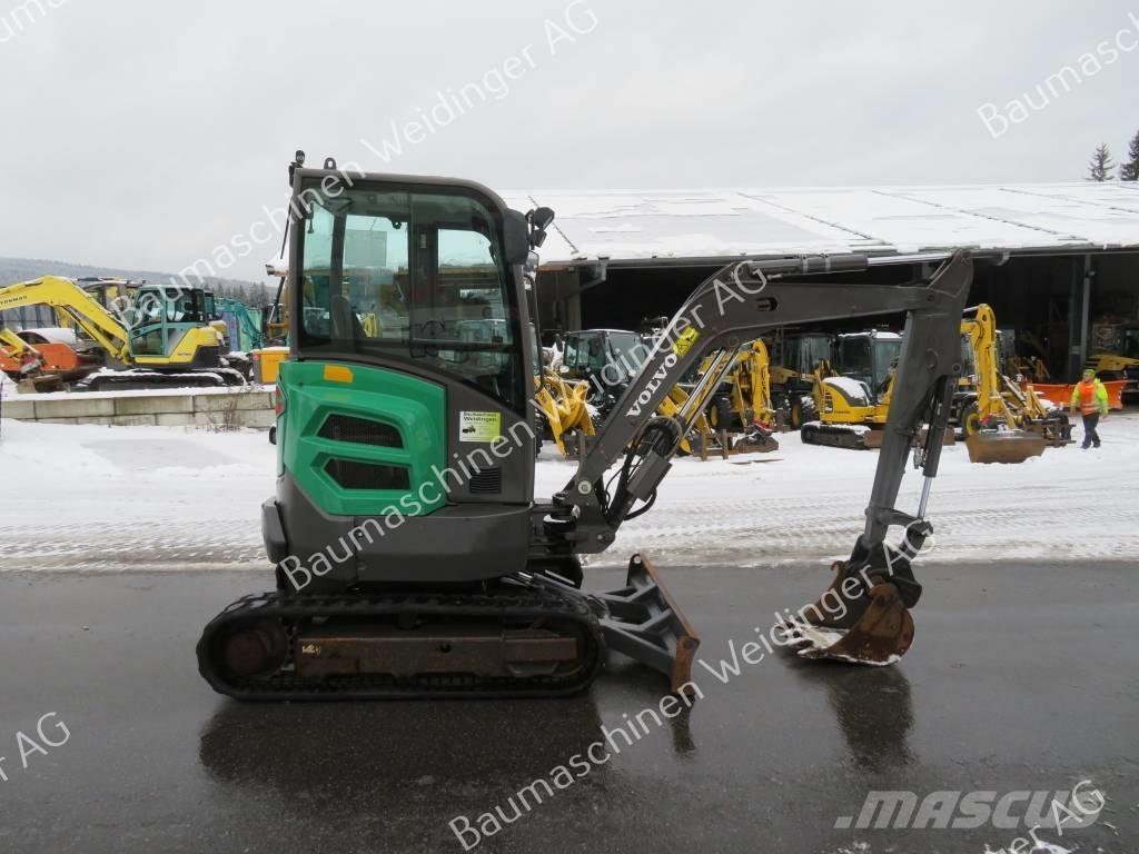 Volvo ECR 25 D Mini bageri <7t