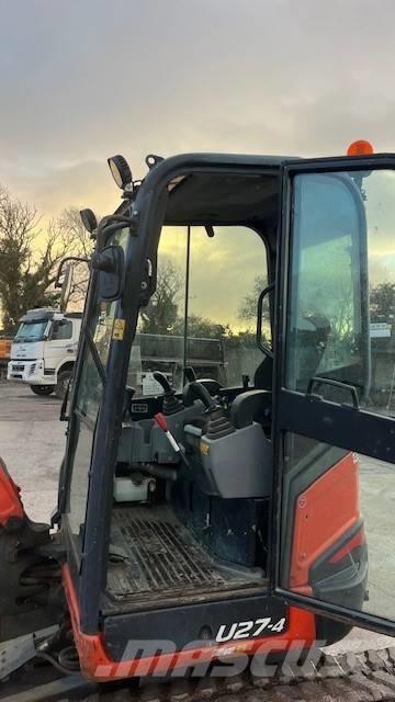 Kubota U 27-4 Mini bageri <7t