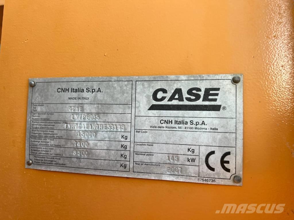 CASE 721E Utovarivači na kotačima