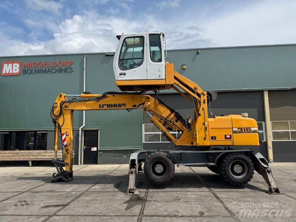Liebherr A 316 Bageri za manipuliranje materijalom / otpadom