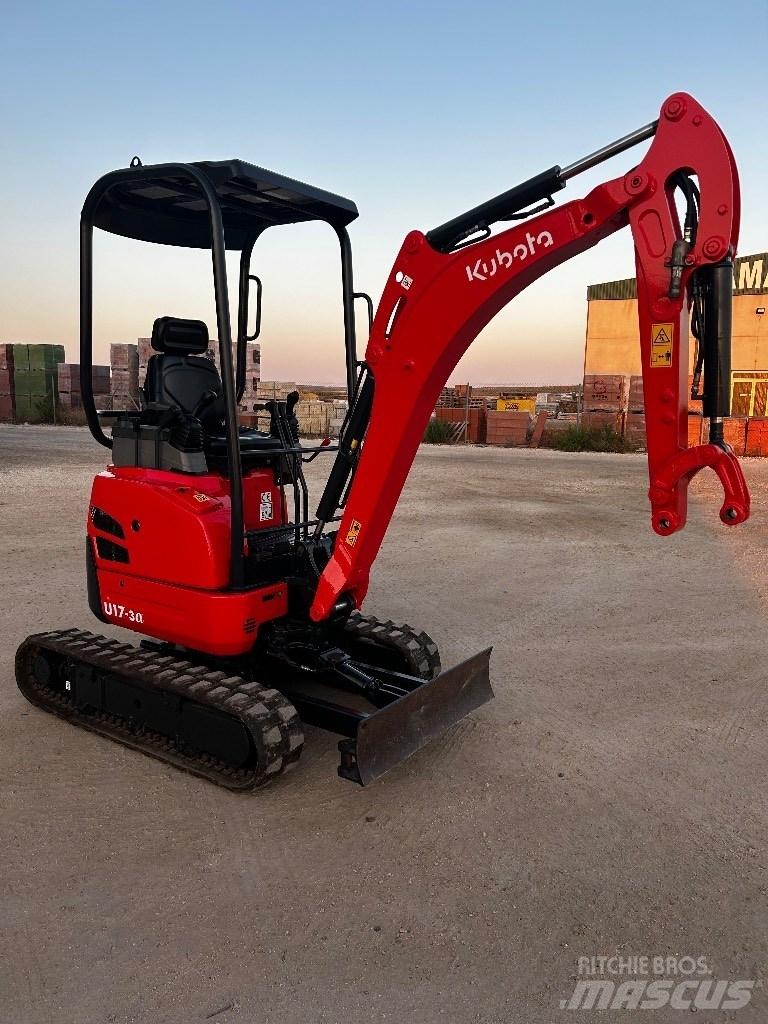 Kubota U 17-3 Mini bageri <7t