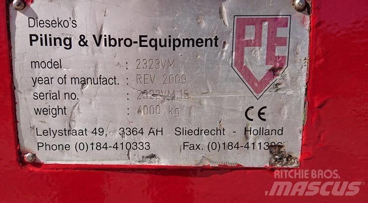 PVE 2323VM Vibracijoni zabijači stupova