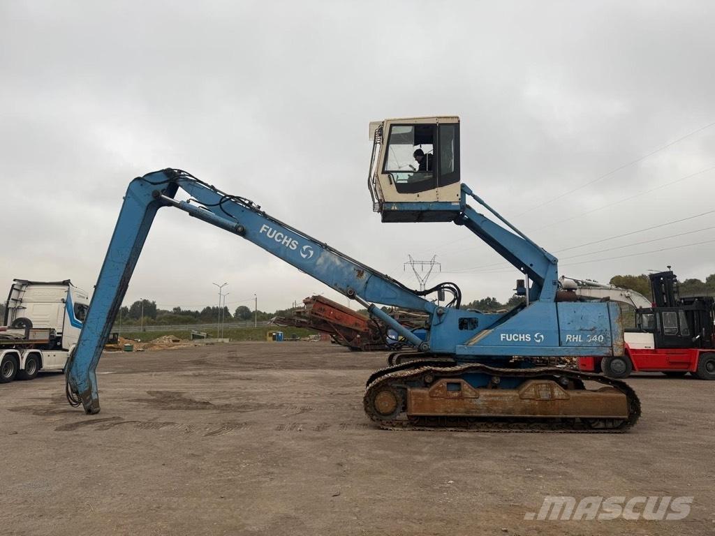 Fuchs RHL 340 Bageri za manipuliranje materijalom / otpadom