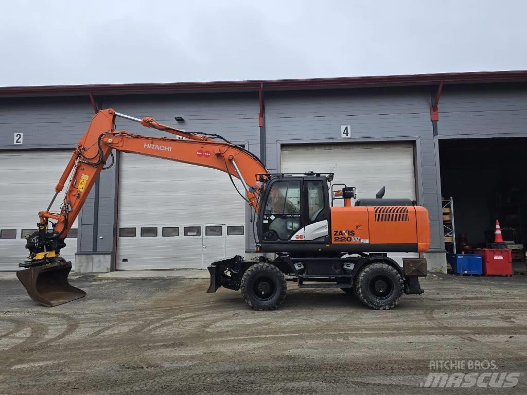 Hitachi ZX 220W-5 Bageri na kotačima
