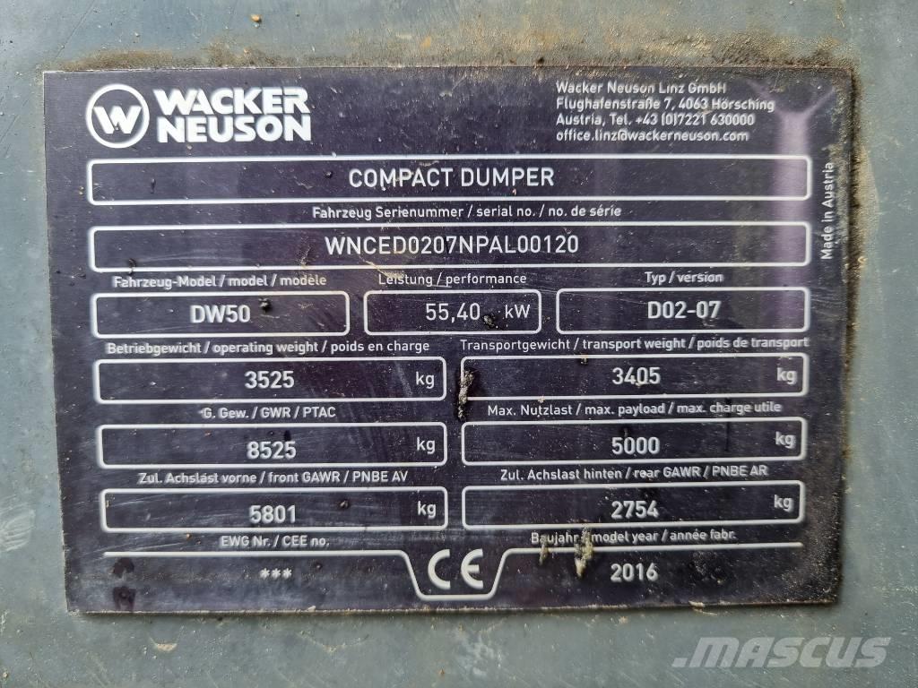 Wacker Neuson DW 50 Demperi za gradilišta