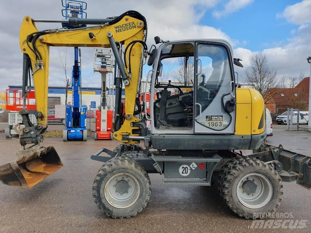 Wacker Neuson EW100 Bageri na kotačima