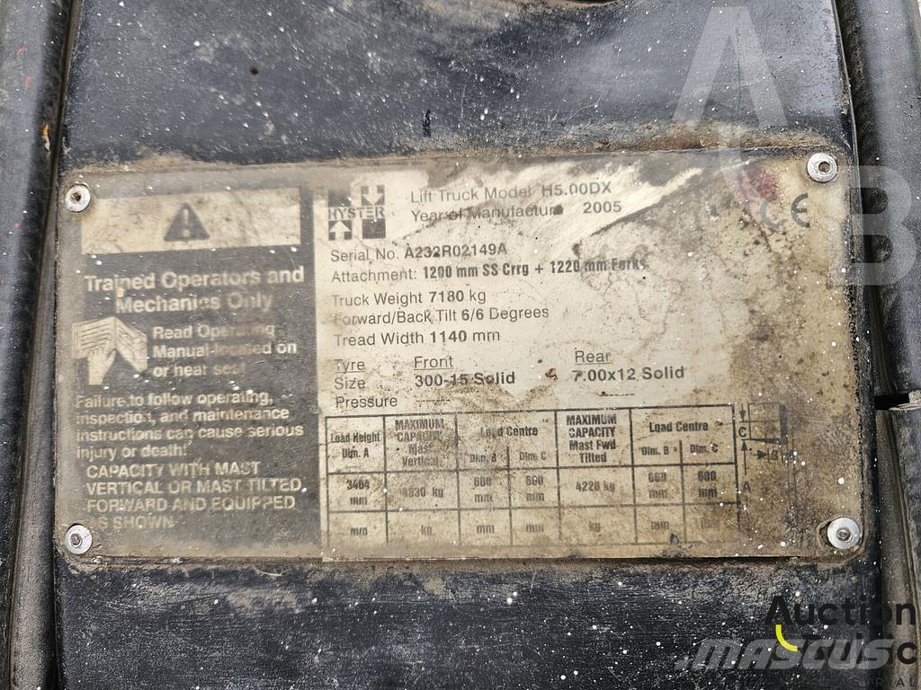 Hyster H5.00DX Dizelski viličari