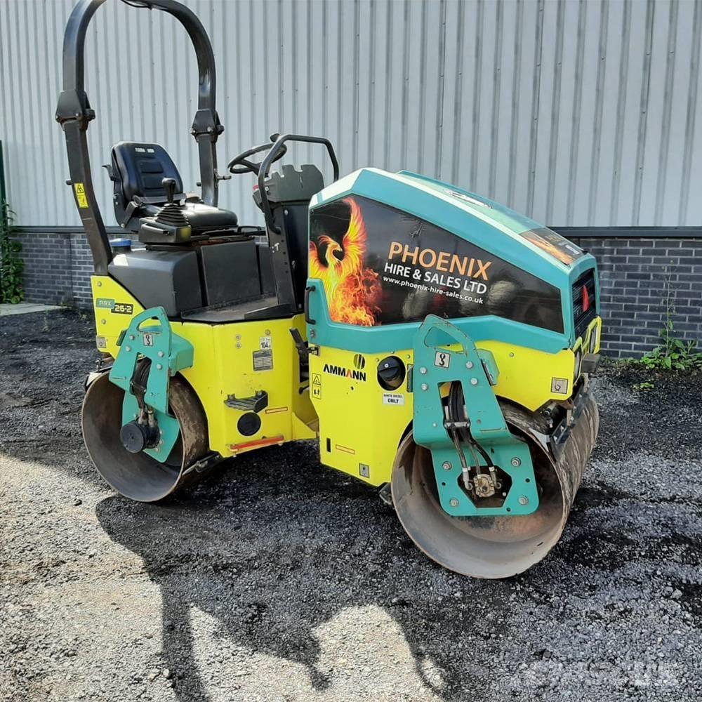 Ammann ARX 26-2 Valjci sa dvojnim bubnjem