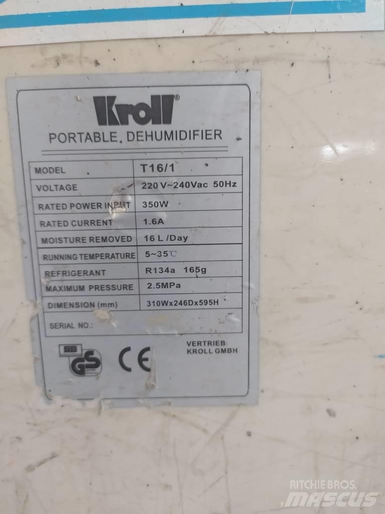 Kroll T16/1 Ostalo