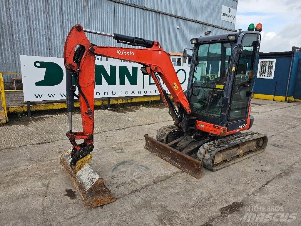 Kubota U 27-4 Mini bageri <7t
