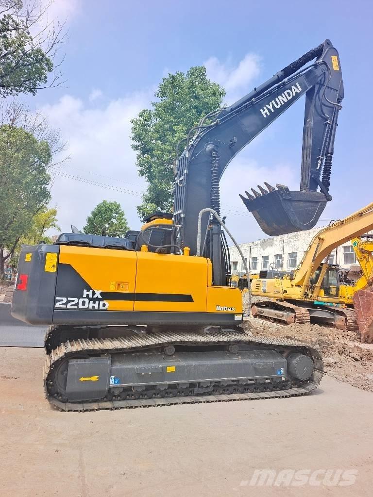 Hyundai HX 220 Bageri gusjeničari