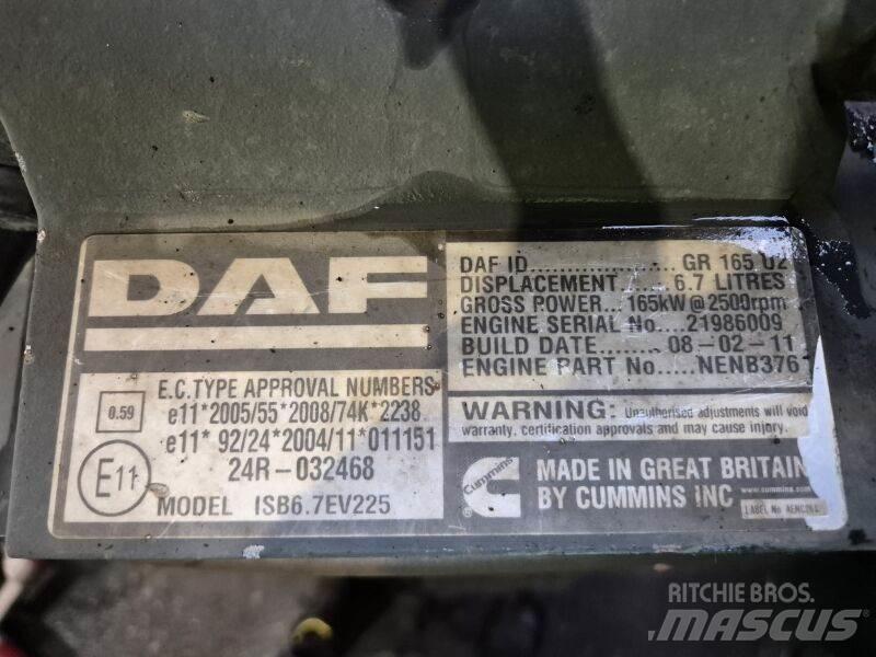 DAF GR165U2 Motori