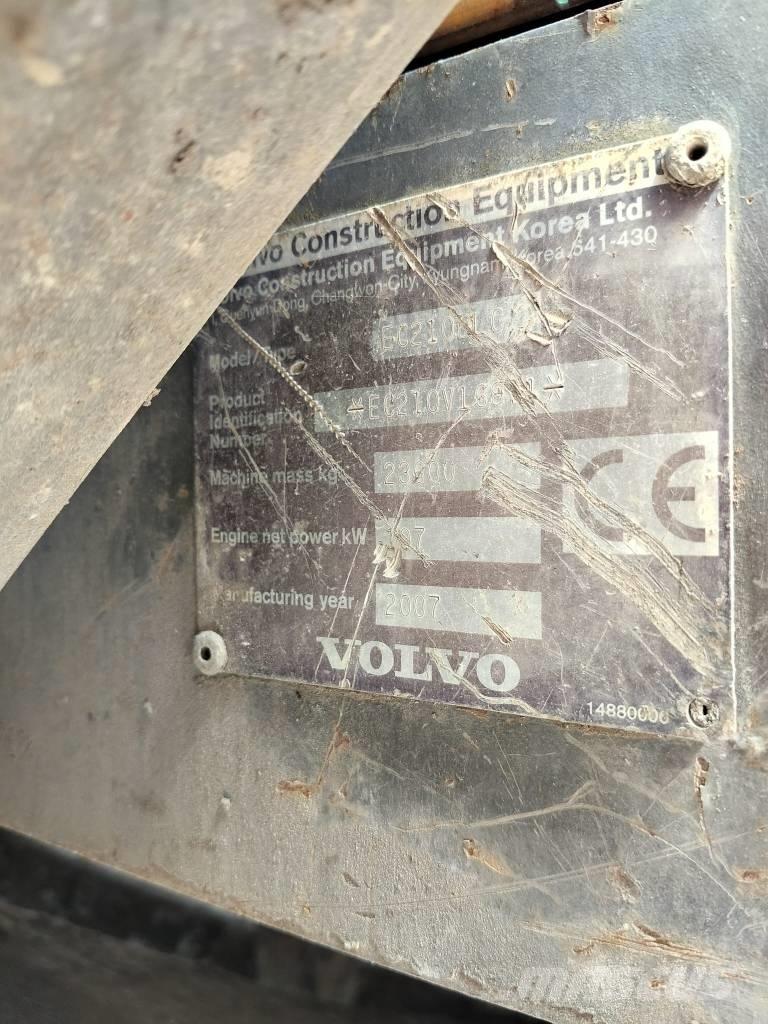 Volvo EC 210 B LC Bageri gusjeničari