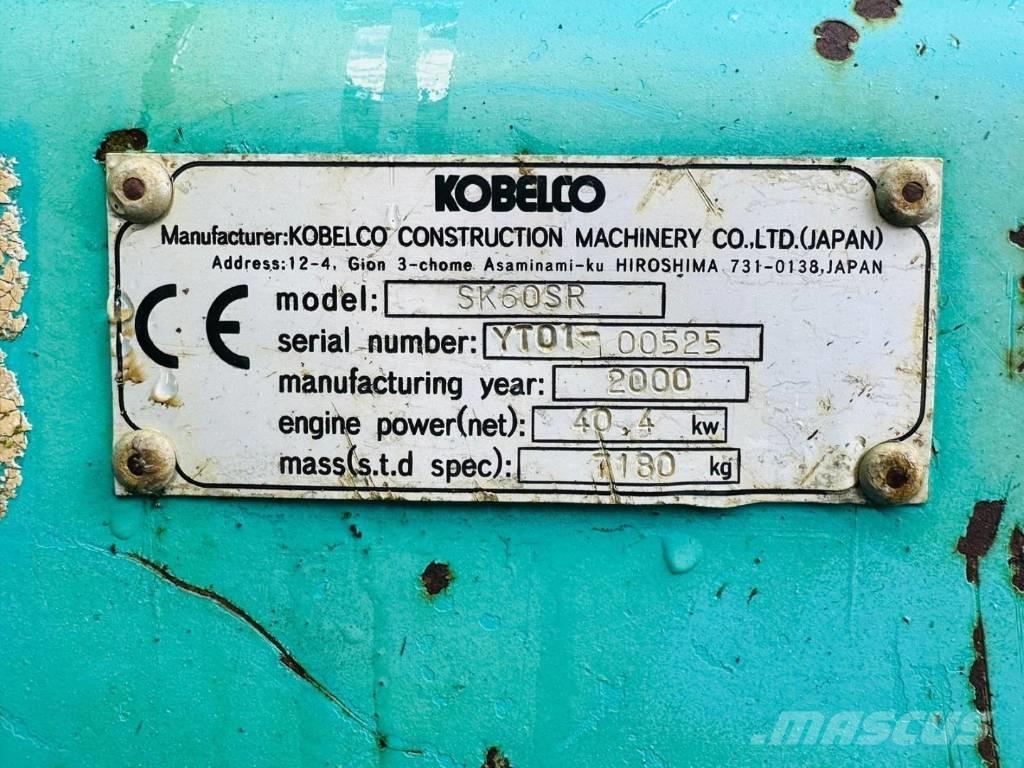 Kobelco SK 60 SR Mini bageri <7t
