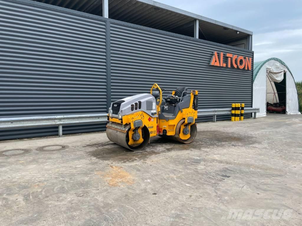 Hamm HD 12 VV Valjci sa dvojnim bubnjem