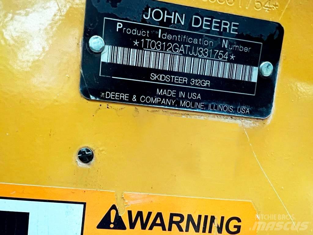 John Deere 312 Skid steer mini utovarivači