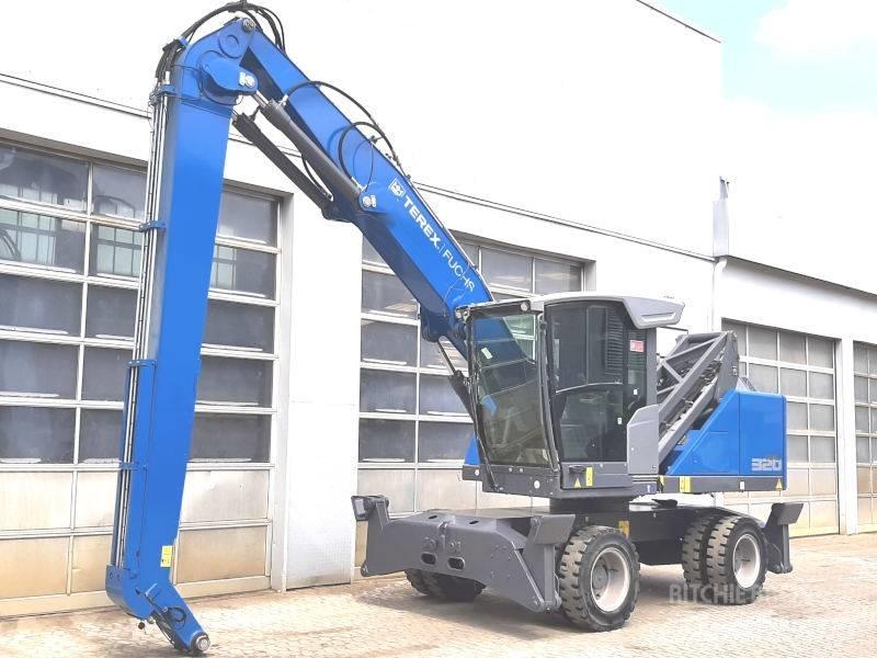Fuchs MHL 320 F Bageri za manipuliranje materijalom / otpadom
