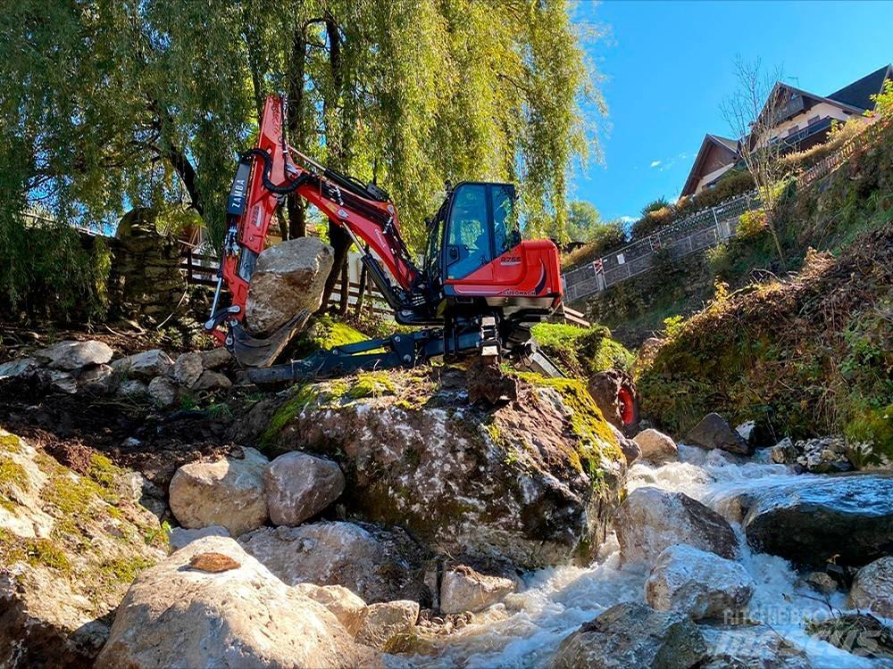 Euromach R755 Amfibijski bageri