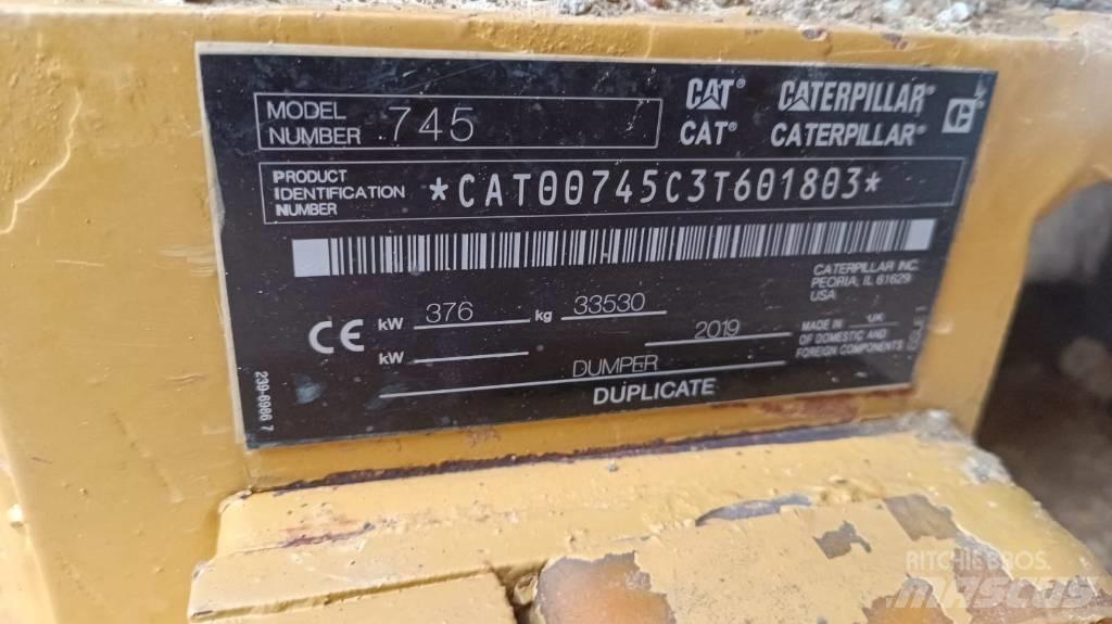 CAT 745 Zglobni demperi