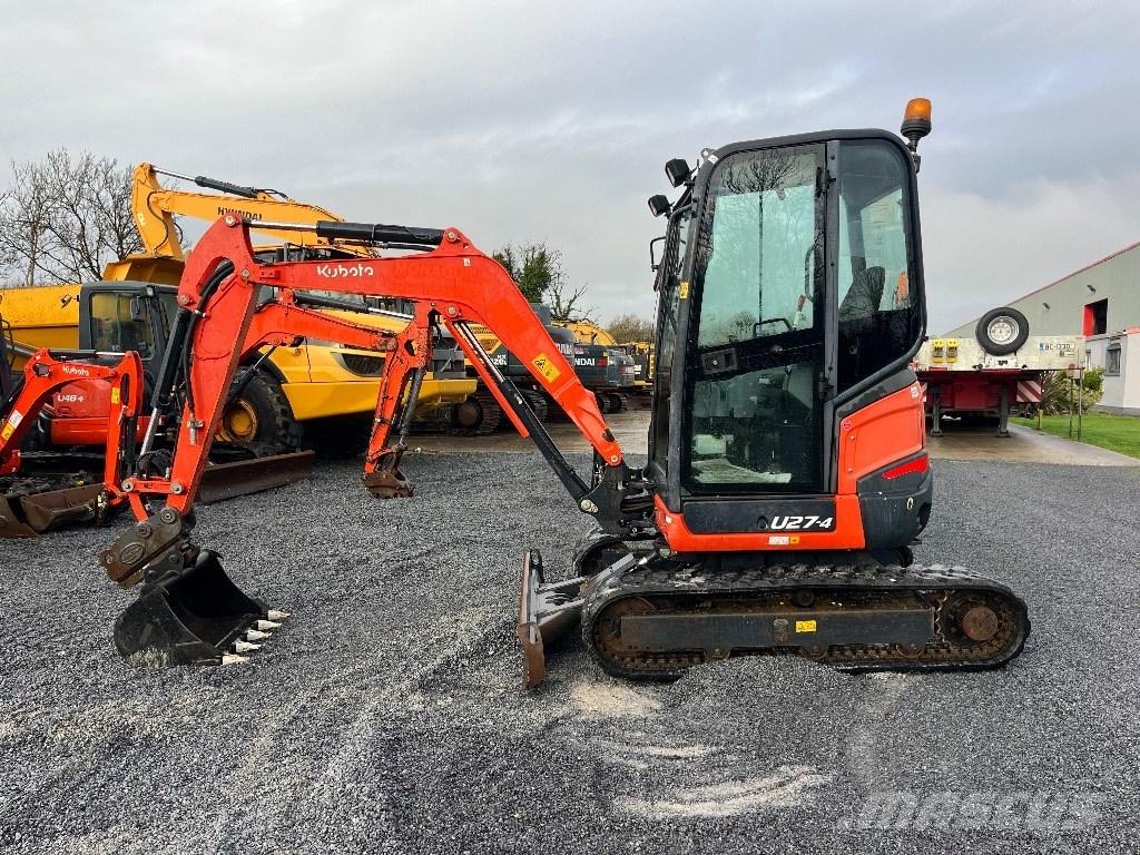 Kubota U 27-4 Mini bageri <7t