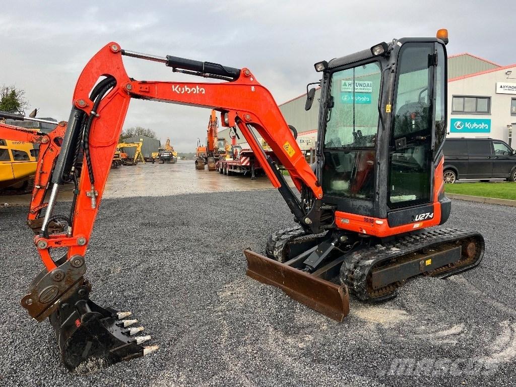 Kubota U 27-4 Mini bageri <7t