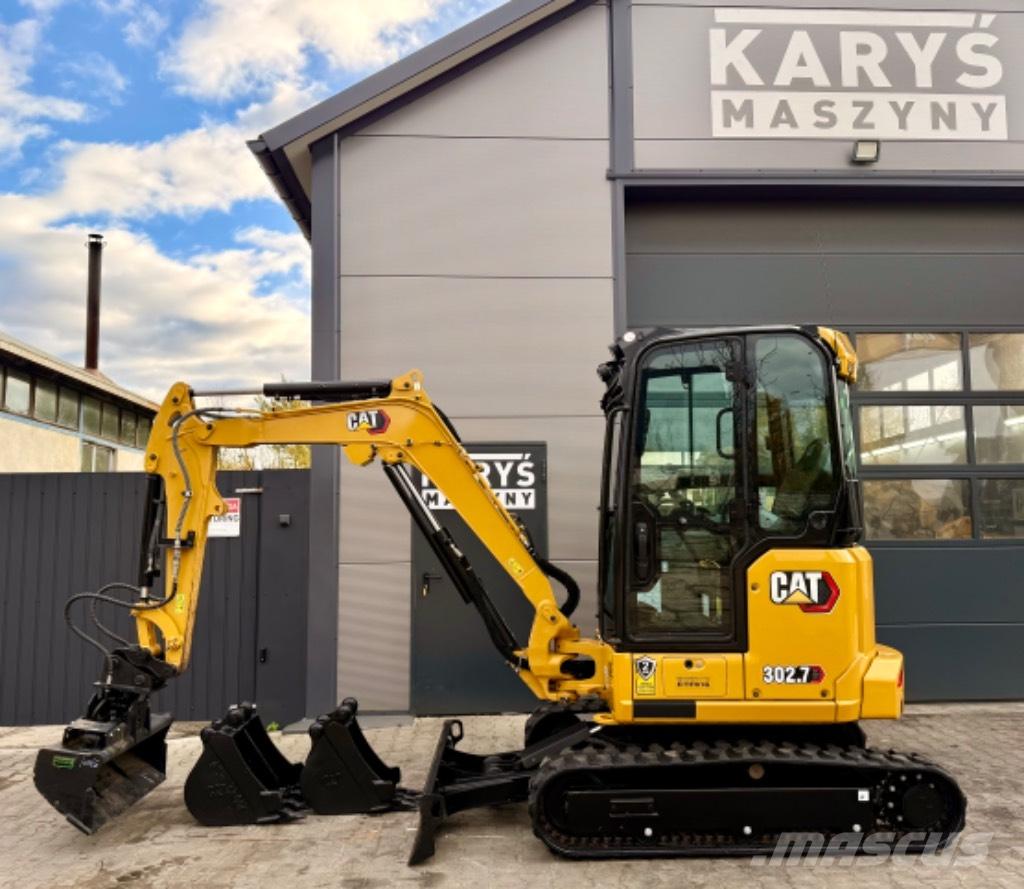 CAT 302.7 CR Mini bageri <7t