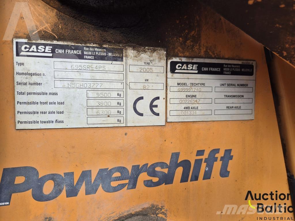 CASE 695 SR-4 PS Utovarni rovokopači