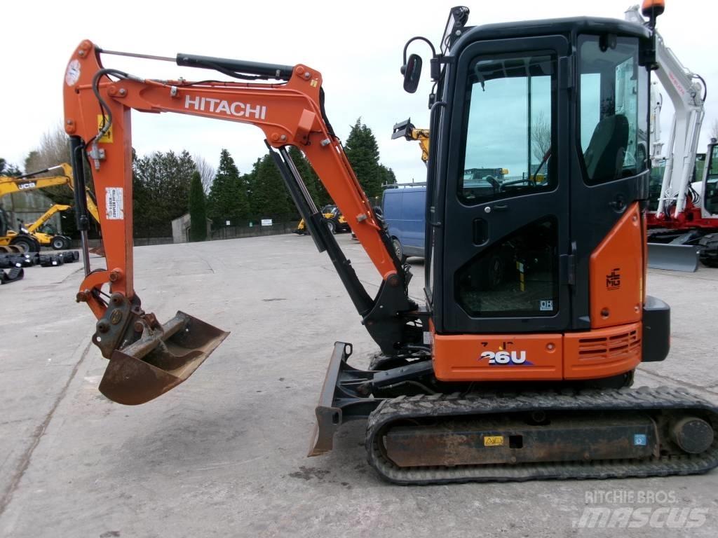 Hitachi 26U Mini bageri <7t