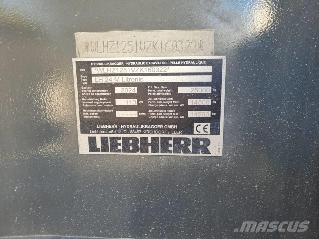 Liebherr LH 24 Bageri na kotačima