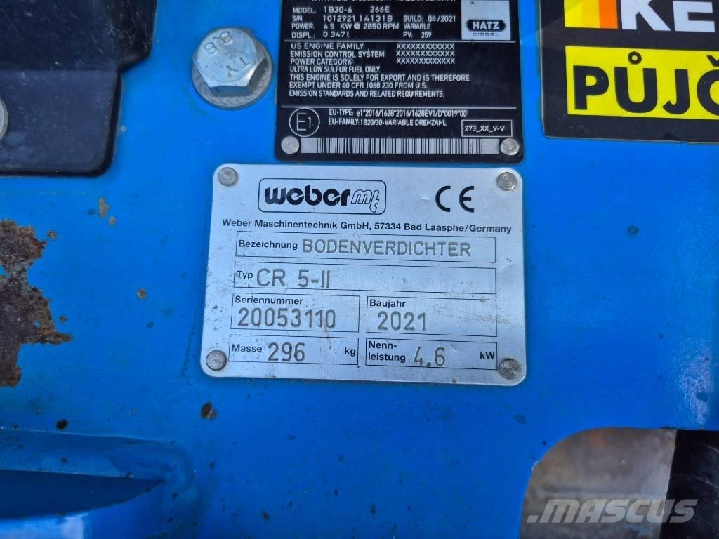 Weber CR5-II Kompaktori zemlje