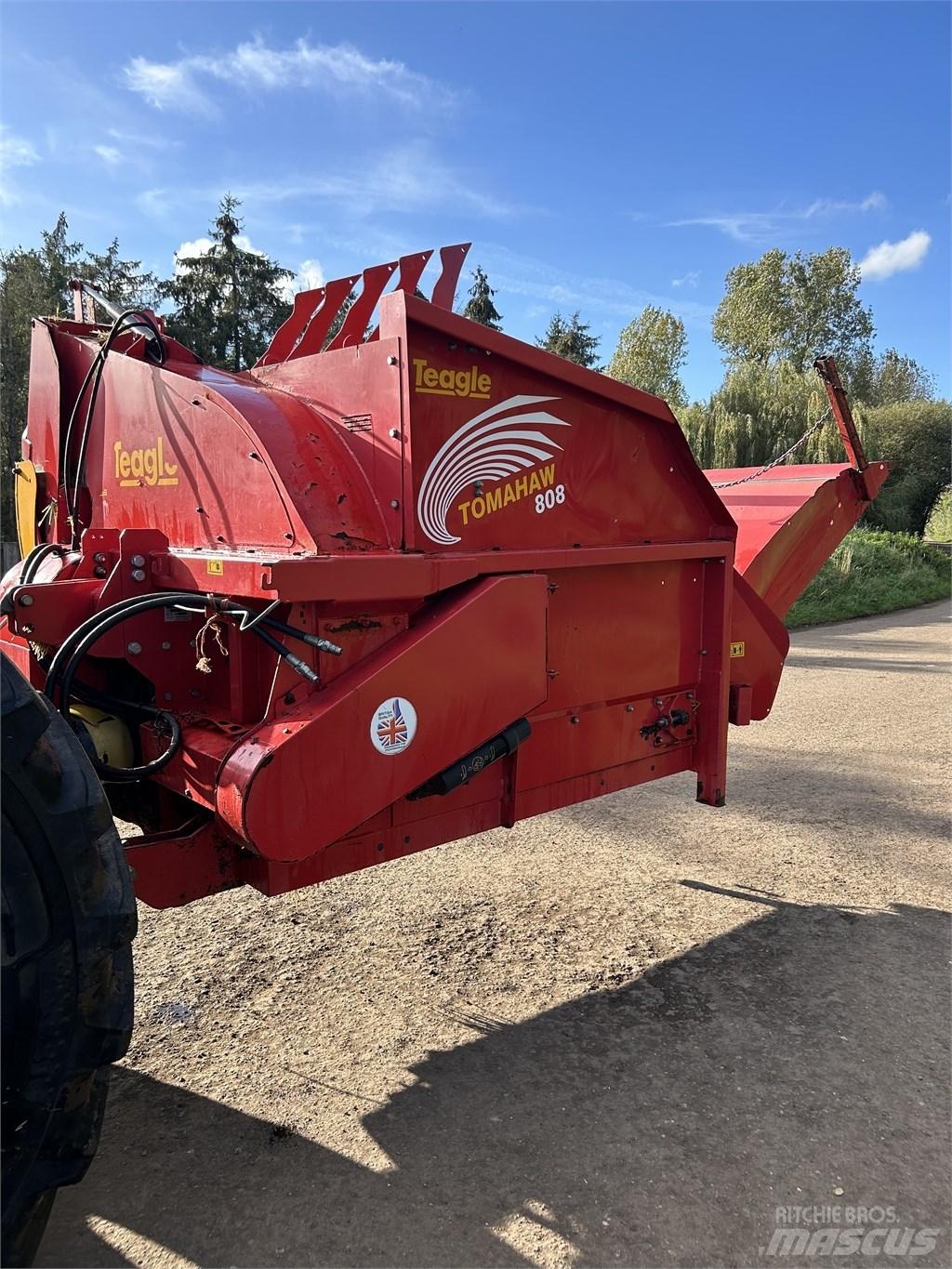 TEAGLE TOMAHAWK 808S Rezači za bale, rezači i mašine za odmotavanje bala