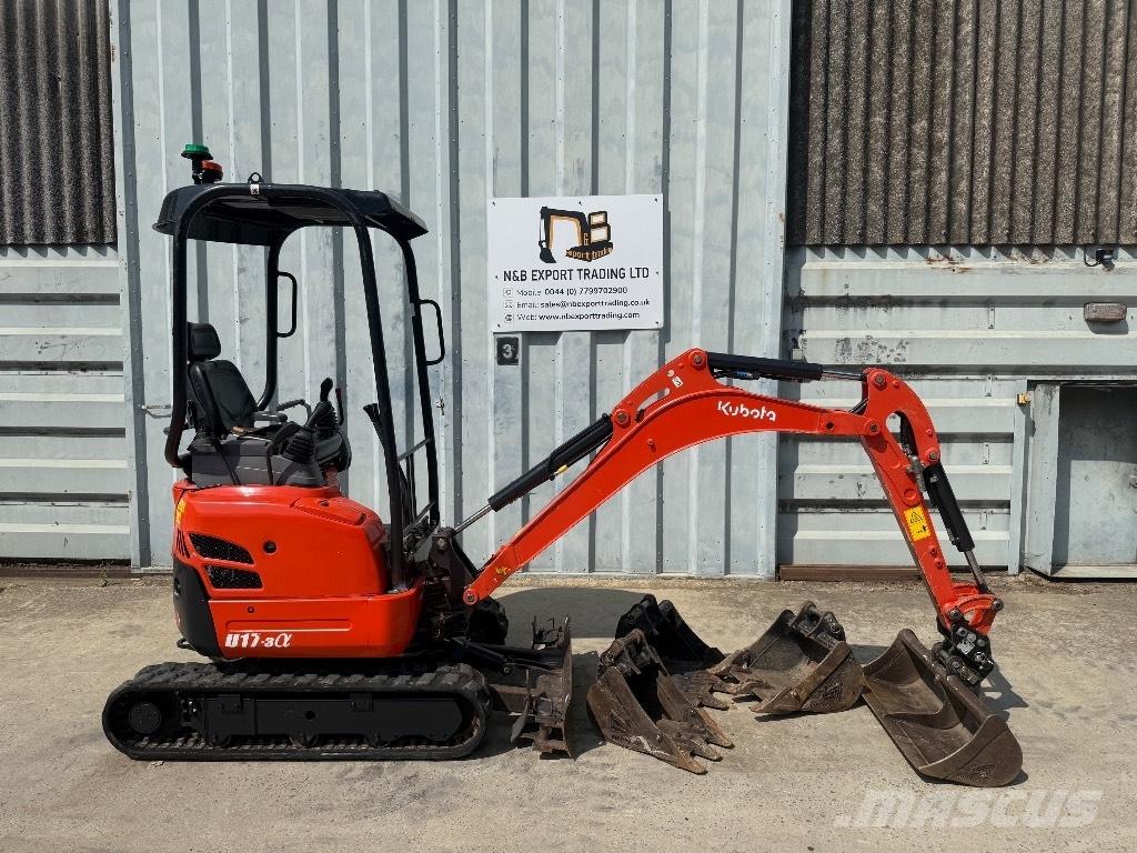 Kubota U 17 Mini bageri <7t