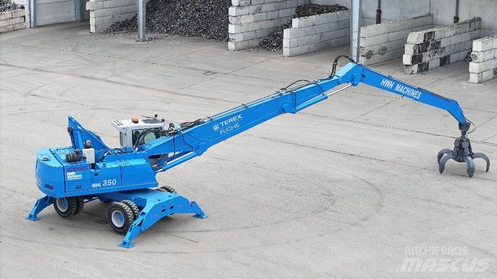 Fuchs MHL 350 C Bageri za manipuliranje materijalom / otpadom