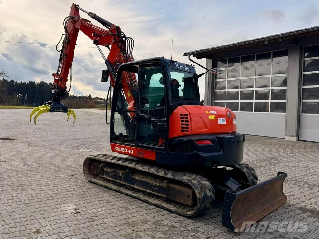 Kubota KX 080-4 Midi bageri 7t – 12t