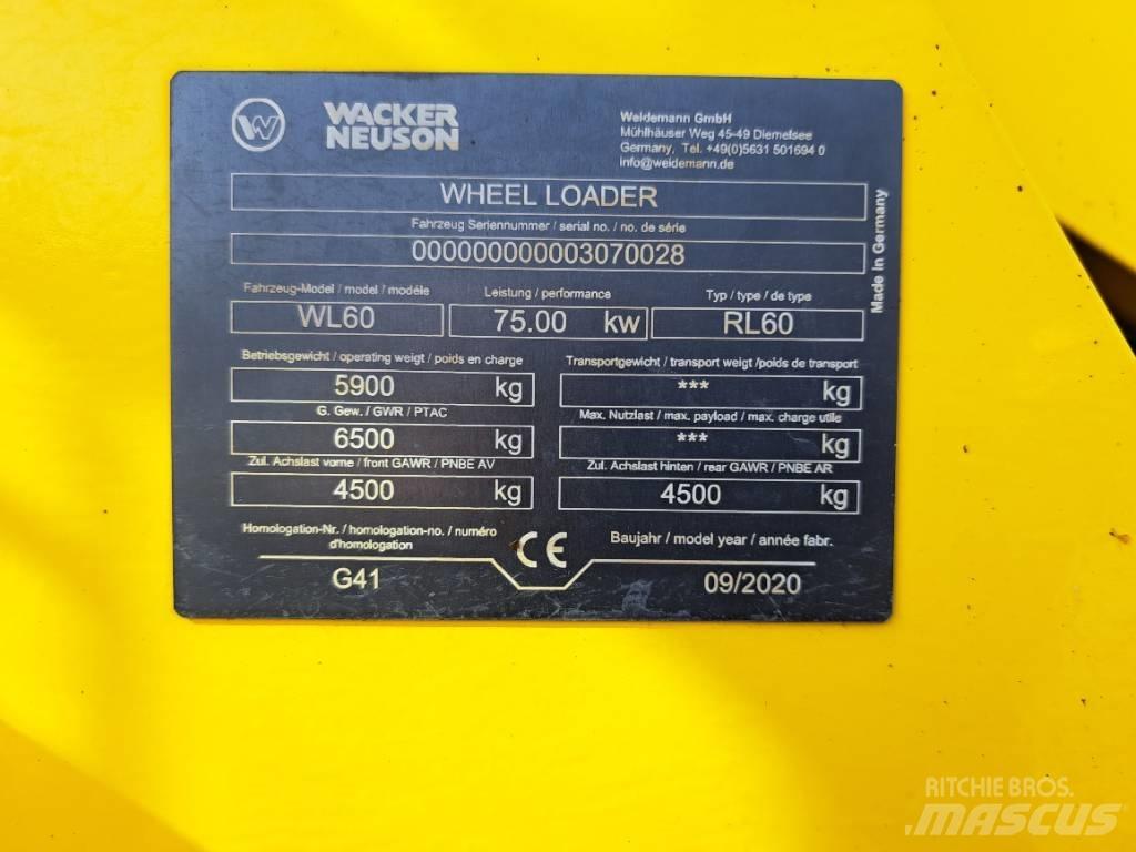 Wacker Neuson WL60 Utovarivači na kotačima